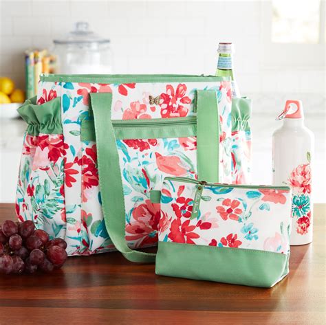 The Pioneer Woman Insulated Lunch Kit Set with 